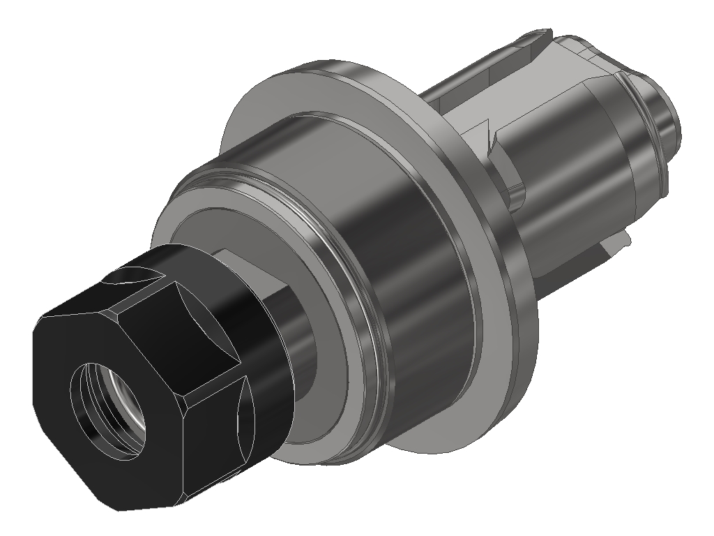 Varia VX3, Tête de taraudage, Softsyncro 1 - M4-M12 EMUGE ER16