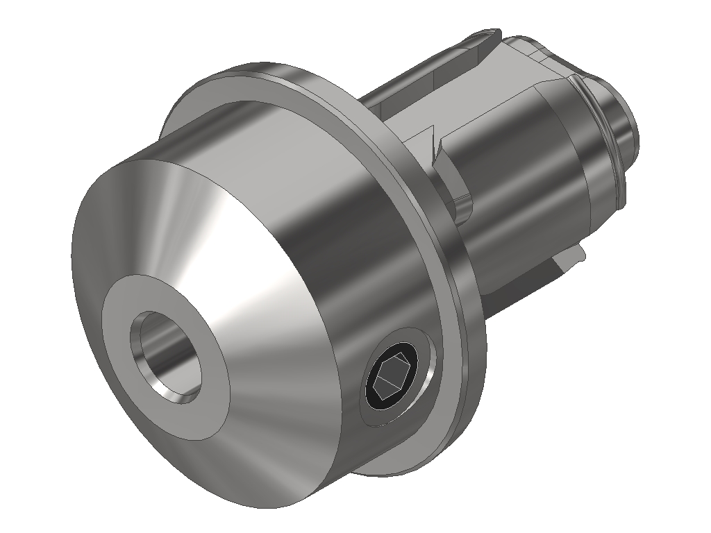 Varia VX3, Mandrin porte-fraises Weldon, Whistle Notch/Weldon Ă10